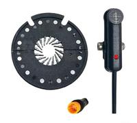 Capteur PAS DH12L pour vélo électrique - Système d'aide à la pédale à 12 aimants pour installation de manivelle gauche - Pas besoin de retirer la manivelle (DH12L)