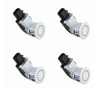 Capteur PDC Ultrasonique Aide Au Stationnement Voiture pour Sienna 3,3l 3,5l MCL20 GSL20 MCL25 GSL25 4 Pièces Caméra Haute définition(Wit)