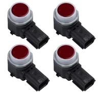 Capteur PDC Voiture Compatible Avec Ford Pour Focus Pour Edge Pour Explorer Pour Fusion Pour Expedition Capteur De Stationnement OEM FR3T-15K859-AAW FR3T15K859AAW(4 pcs red)