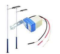 Capteur Photocellule - Capteur De Lumière Extérieur Automatique | Cellule Photoélectrique Pour Contrôle D’éclairage, Détecteur De Luminosité Intelligent Pour Jardin, Rue, Lampadaire