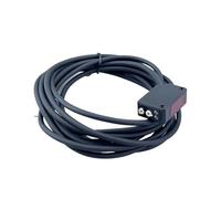 Capteur photoélectrique à réflexion diffuse NPN PNP 12-24 V CC, commutateur optique infrarouge carré, portée 30 cm, avec support(GQ3-HMG2MP PNP)