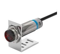 Capteur photoélectrique Laser à réflexion Diffuse série M18 10-30V NPN PNP point Visible 2mm Distance de détection 30CM réglable