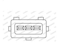 Capteur, position du papillon WAGNER THR00016 pour HYUNDAI ATOS (MX) 1 1998-2002