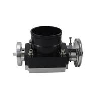 Capteur Position Pédale D'accélérateur Collecteur D'admission En Aluminium Corps Papillon 65mm 70mm 80mm 90mm Performance Haut Débit(90MM BLACK)