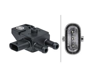 Capteur, pression des gaz échappement HELLA 6PP 009 403-421