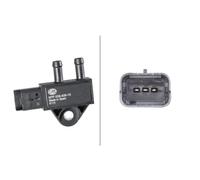 Capteur, pression des gaz échappement HELLA 6PP 009 409-101