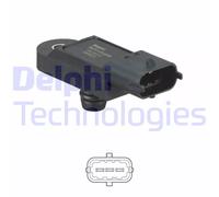 Capteur, pression du tuyau d'admission DELPHI PS10210