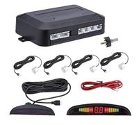 Capteur Radar recul Capteurs de stationnement Voiture 4 capteurs d'avertissement sonore Kit Radar recul et arrière