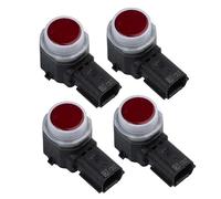 Capteur recul Capteur stationnement PDC Pare-Chocs Accessoire Automobile, FR3T15K859AAW FR3T-15K859-AAW pour Ford pour Edge pour Mustang 2015-2020 Radar ReculVoiture(4 pcs(Red))
