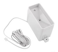 Capteur sans fil Pluviomètre Pièces de rechange pour station météo Mesure des pluies ABS Collecteur auto-drainant Blanc