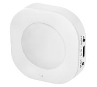 LEDVANCE Smart WiFi Détecteur de Mouvement Intelligent pour Maison Intelligente, intérieur et extérieur, sans Fil, Blanc, contrôle Via app, Batterie Rechargeable et Chargement Facile Via USB-C