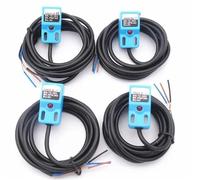 Capteur SN04-N 3 fils NO 5-30V DC Distance de détection 5mm approche NPN interrupteur de proximité inductif SN04N(SN04 D1)