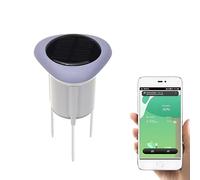 Capteur Solaire Intelligent de Sol ZigBee3.0 - Surveillance Humidité/Température en Temps Réel, Compatible Tuya, IP66, Jardin/Agriculture