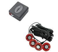 Capteur stationnement Capteur Plan 13 Mm Pare-Chocs Arrière Profondeur Réglable Capteur Stationnement 16 Mm Assister Systèmes Pare-Chocs Radar Arrière Capteurs Stationnement Arrière Voiture(Sliver)