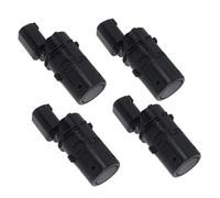 Capteur stationnement Compatible avec BMW pour X5 pour E53 2002 2003 2004 2005 2006 Capteur Stationnement Avant Arrière 4 Pièces Assistance Stationnement Capteurs Stationnement Radars Recul(Black)