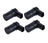 Capteur Stationnement Pdc 4 Pièces Accessoires Voiture Capteur Stationnement PDC 9653849080 pour Clio pour Espace pour Laguna pour Megane pour Scenic 66200309542 Auto Système Parcage(Noir)