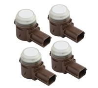 Capteur Stationnement Pdc Accessoires Voiture Capteur Stationnement À Ultrasons PDC HU5T-15C868-AAW pour Lincoln pour Nautilus HU5T15C868AAW Parking Radar D'alerte(Blanc,4pcs)