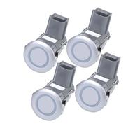 Capteur Stationnement Pdc Capteur Stationnement PDC pour Voiture 25994-CM13E pour Mitsubishi pour ASX pour Lancer pour Sportback pour Outlander II 25994CM13E Parking Radar D'alerte(Blanc,4pcs)