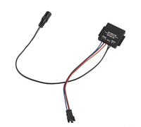 Capteur tactile 5-12 V CC pour miroir de salle de bain Contrôle de la lumière avec induction capacitive Portée de lentille de 5 mm et pénétration stable des médias non métalliques (A-B-AB-Off)