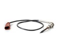 Capteur Température Echappement HELLA 2 Pôles 460 mm Câble Vissé pour AUDI Q7