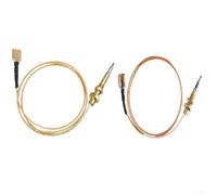 Capteur thermocouple 600 mm ou 1200 mm pour cheminées à gaz et chauffages conçu pour prendre en charge les fonctions d'arrêt de sécurité pilotées et les interfaces standard