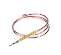 Capteur thermocouple à gaz 1 à 6 pièces de 60 cm for poêle à gaz, thermocouple de rechange for brûleur, adaptateurs universels de remplacement for cheminée, contrôleur de température numérique(2PCS)