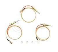 Capteur thermocouple à gaz Chauffage par thermocouple for cheminée Gaes, brûleur, cuisinière, pièces détachées universelles for cheminée, contrôleur de température numérique 65 cm