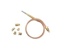 Capteur thermocouple à gaz Kit de remplacement de thermocouple for chauffe-eau Gaes 600 mm avec cinq vis remplaçables, connecteur universel for capteur de thermocouple M6x0,75