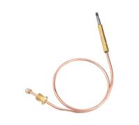 Capteur thermocouple à gaz Thermocouple 1x400 mm, filetage M9*1, sonde de rechange for brûleur à gaz de chauffage avec protection contre l'extinction de flamme