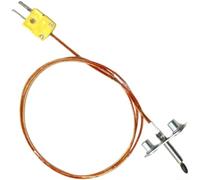 Capteur Thermocouple avec Support pour Ironwood 650 885 | Plage 0 à 800 degrés pour celsius, haute précision, cuisson parfaite, tendre, surveillance constante