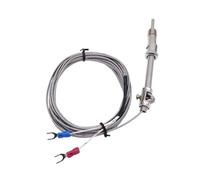 Capteur thermocouple type K 30 mm, câble en acier inoxydable de 1 m, 2 m, 300 cm, 400 cm, 5 m, 0 à 400 °C(Line length 5m)
