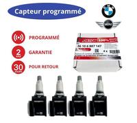 Capteur TPMS BMW préprogrammé 433MHz - 4x valve roue compatible G30 G31 G32 G11 G12 G14 G15 G80 G82