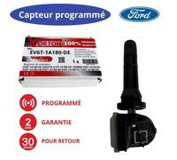 Capteur TPMS Ford 433MHz préprogrammé - remplace EV6T-1A180 pour Mondeo, C-Max, Focus, Kuga, Ecosport