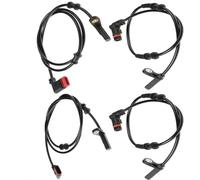 Capteur Vitesse ABS Compatible Avec Benz Pour C350 Pour Sport Sedan 2006 2007 1 Jeu De Pièces De Rechange Pour Capteur ABS Avant Arrière Gauche Et Droite 2035400417