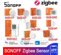 Capteur Zigbee SONOFF SNZB01P/02P/02D/02LD/02WD/03P/04P/05P/06P fonctionne avec SONOFF iHost ZBBridge Pro NSPanel Pro ZBDongle-E SNZB-02WD