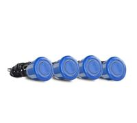 Capteurs 4PCS 22mm Capteurs Stationnement À Ultrasons Systèmes De Radar De Recul À Induction Alarme De Radar De Recul Capteurs De Stationnement Capteurs De Recul De Voiture
