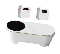 Capteurs automatiques étanches pour toilettes - Économie d'eau - Chargement USB - Dispositif de rinçage automatique - Capteurs de chasse d'eau