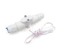 Capteurs de débit d ' eau à connexion rapide 1/4 pouces, commutateurs de qualité alimentaire, débitmètre à effet Hall, compteur de fluide, 0, 3 à 6l / min, capteurs à effet Hall