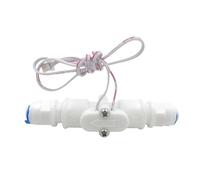 Capteurs de débit d'eau de 6,35 mm - Commutateurs de qualité alimentaire - Compteur de fluides - Compteur de tuyau d'arrosage 0,3 à 6 l/min