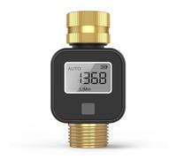 Capteurs de débit numériques LCD - Appareil de mesure précis - Programmable - Compteur électronique de débit d'eau ABS pour plusieurs capteurs numériques fonctionnels