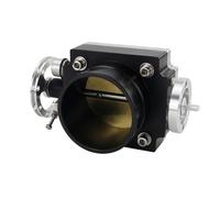 Capteurs de position de l'accélérateur Corps de papillon de collecteur d'admission en aluminium billette à haut débit de 65 mm, 70 mm, 80 mm et 90 mm(90MM BLACK)