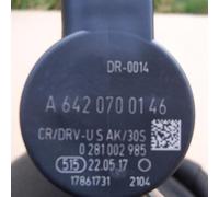 Capteurs de pression de rampe d'injection 0281002985 A6420700146 0281002987 / Convient for Mercedes-Benz Classe C CLS Sprinter S204 W204 W212 V222