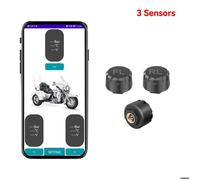 Capteurs de pression des pneus Moto TPMS Système de surveillance de la pression des pneus compatible Bluetooth Capteur extern~7791