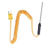 Capteurs de sonde de température, sonde à air de type K, capteur de sonde de thermomètre maintenu pour garantir la fiabilité des applications de détection de température (3 * 80mm)