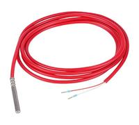 Capteurs de température industriels PT100 avec câble en silicone étanche et sonde en acier inoxydable pour divers environnements