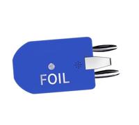 Capteurs d'escrime électronique pour arbitre de feuille/épée Outil d'entraînement léger et sonore pour débutants avec alarme