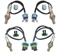 Capteurs D'oxygène Compatible Avec Cadillac Pour Escalade 6.0L 2003-2006 Capteur D'oxygène O2 En Amont Et En Aval Accessoires De Voiture OEM 234-4669 234-4651
