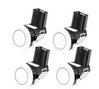 Capteurs Kit Capteur De Stationnement PDC 4 Pièces Pour Nissan Pour Infiniti Pour G25 G37 EX35 QX56 FX50 25994-CM13E 25994CM13E Capteur De Distance De Stationnement(BLANC)