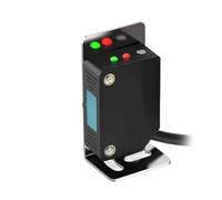 Capteurs photoélectriques carrés, réflexion Diffuse, petit point Visible, NPN PNP 10-30VDC, commutateur de cellule photoélectrique à faisceau infrarouge(30CM DC 3-wirePNP NC)