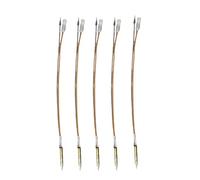 Capteurs thermocouple résistants aux hautes températures de 30,50 cm Accessoire pratique dans les environnements extrêmes Fil métallique thermocouple